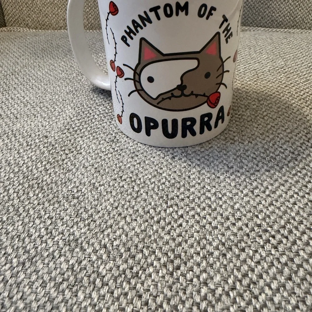 Phantom of the Opurra White Mug